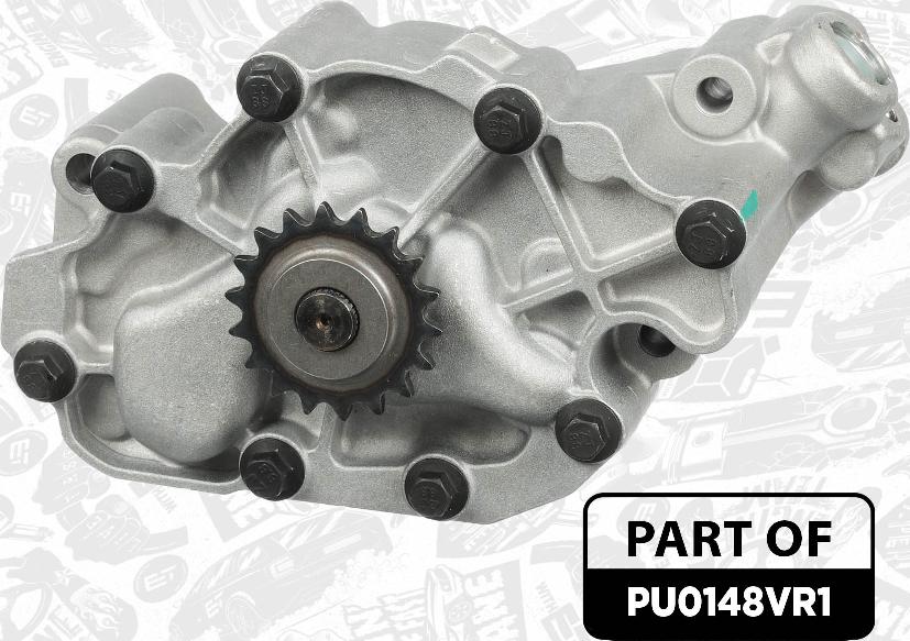 ET Engineteam PU0148VR1 - Масляний насос autozip.com.ua