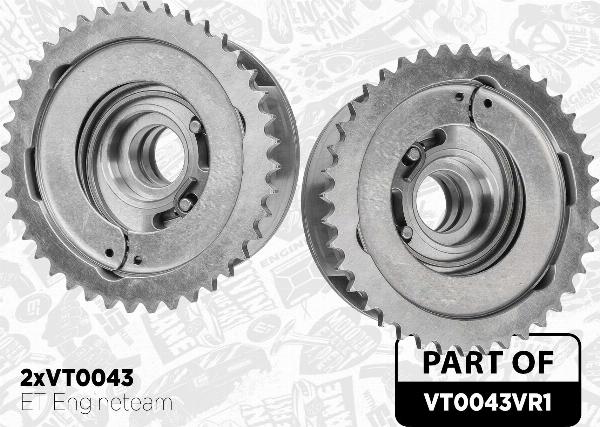 ET Engineteam VT0043VR1 - Шестерня приводу розподільного вала autozip.com.ua
