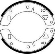 E.T.F. 09-0079 - Комплект гальм, барабанний механізм autozip.com.ua