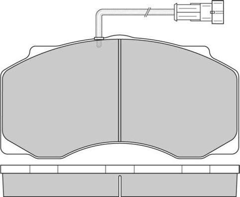 E.T.F. 12-5300 - Гальмівні колодки, дискові гальма autozip.com.ua