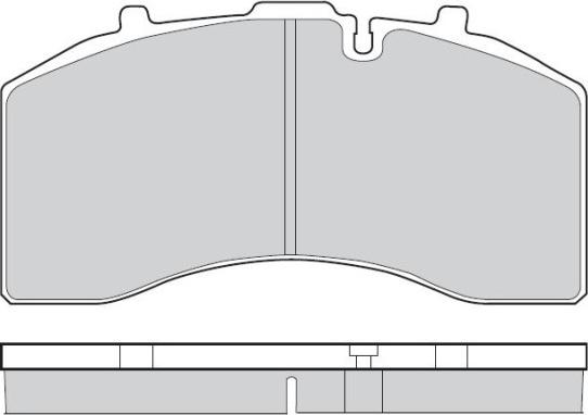 E.T.F. 12-5330 - Гальмівні колодки, дискові гальма autozip.com.ua