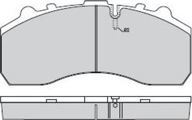 E.T.F. 12-5328 - Гальмівні колодки, дискові гальма autozip.com.ua