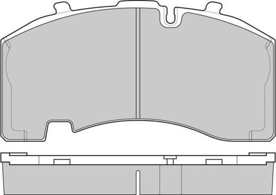 E.T.F. 12-5322 - Гальмівні колодки, дискові гальма autozip.com.ua