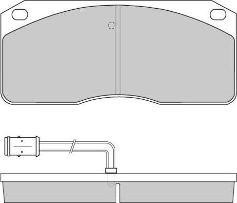 E.T.F. 12-5239 - Гальмівні колодки, дискові гальма autozip.com.ua