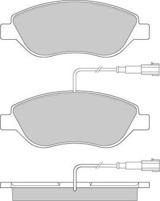 E.T.F. 12-0944 - Гальмівні колодки, дискові гальма autozip.com.ua