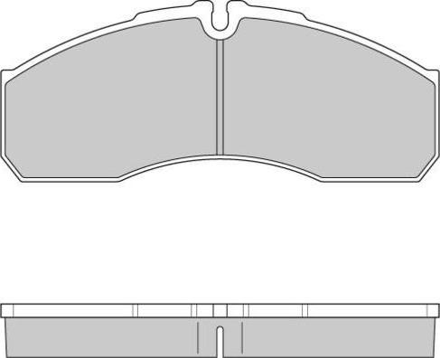 E.T.F. 12-0952 - Гальмівні колодки, дискові гальма autozip.com.ua