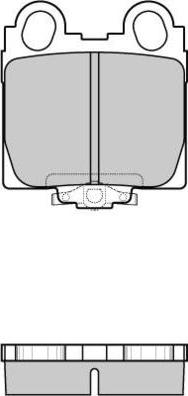 E.T.F. 12-0962 - Гальмівні колодки, дискові гальма autozip.com.ua