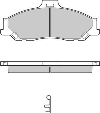 Valeo 606415 - Гальмівні колодки, дискові гальма autozip.com.ua