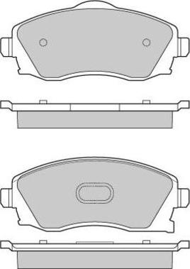 E.T.F. 12-0915 - Гальмівні колодки, дискові гальма autozip.com.ua