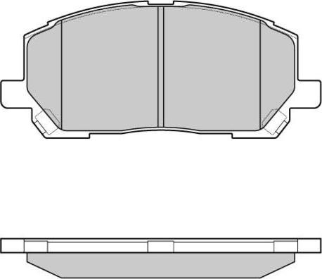 E.T.F. 12-0989 - Гальмівні колодки, дискові гальма autozip.com.ua