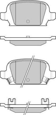 E.T.F. 12-0987 - Гальмівні колодки, дискові гальма autozip.com.ua