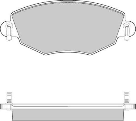 E.T.F. 12-0926 - Гальмівні колодки, дискові гальма autozip.com.ua