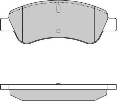 E.T.F. 12-0928 - Гальмівні колодки, дискові гальма autozip.com.ua