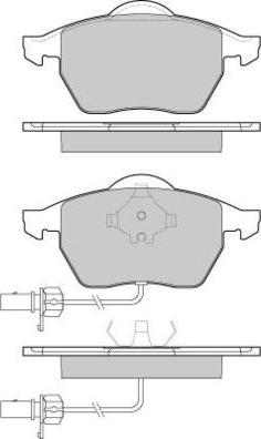 E.T.F. 12-0978 - Гальмівні колодки, дискові гальма autozip.com.ua