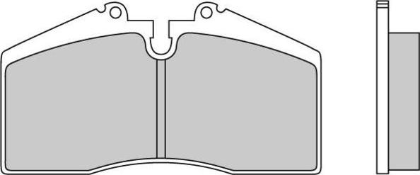 E.T.F. 12-0449 - Гальмівні колодки, дискові гальма autozip.com.ua