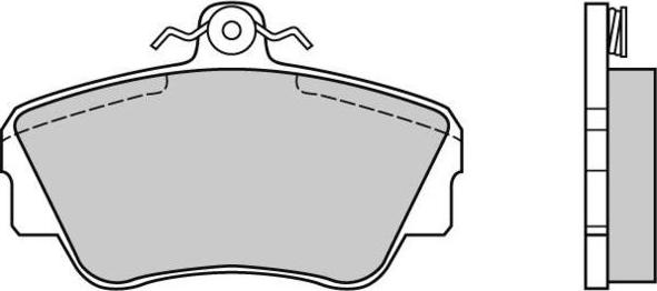 E.T.F. 12-0464 - Гальмівні колодки, дискові гальма autozip.com.ua