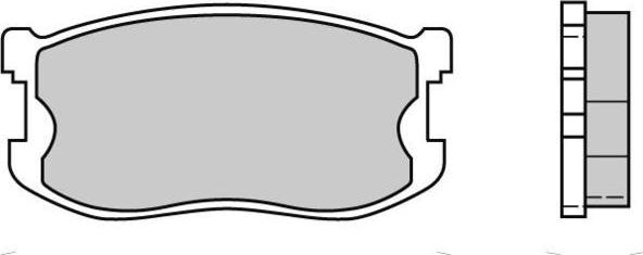 E.T.F. 12-0405 - Гальмівні колодки, дискові гальма autozip.com.ua