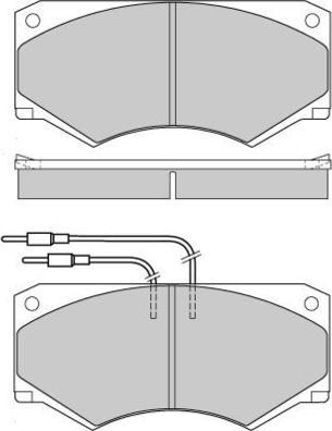 TRW Engine Component GDB389 - Гальмівні колодки, дискові гальма autozip.com.ua