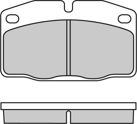 E.T.F. 12-0487 - Гальмівні колодки, дискові гальма autozip.com.ua