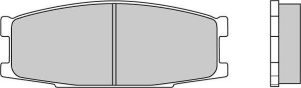 E.T.F. 12-0434 - Гальмівні колодки, дискові гальма autozip.com.ua