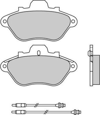 E.T.F. 12-0430 - Гальмівні колодки, дискові гальма autozip.com.ua