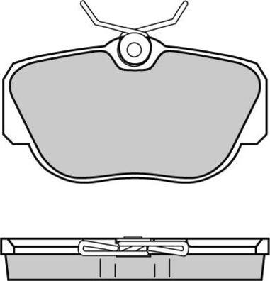 E.T.F. 12-0425 - Гальмівні колодки, дискові гальма autozip.com.ua