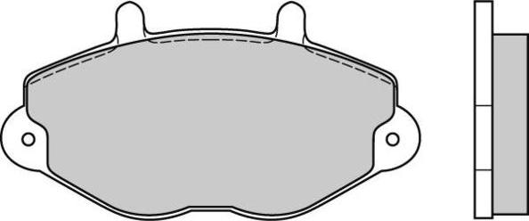 E.T.F. 12-0549 - Гальмівні колодки, дискові гальма autozip.com.ua