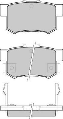 E.T.F. 12-0544 - Гальмівні колодки, дискові гальма autozip.com.ua