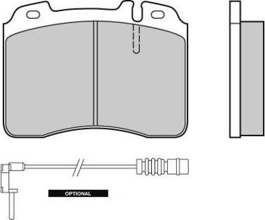 E.T.F. 12-0506 - Гальмівні колодки, дискові гальма autozip.com.ua