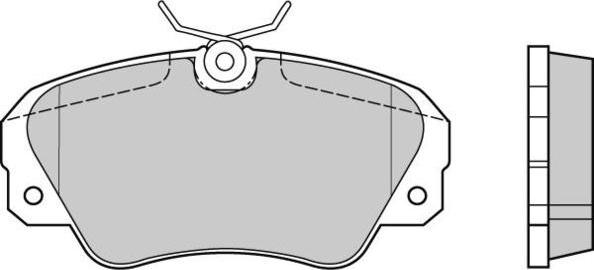 E.T.F. 12-0514 - Гальмівні колодки, дискові гальма autozip.com.ua