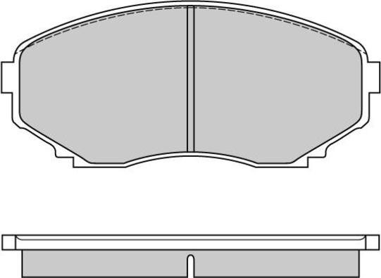 E.T.F. 12-0578 - Гальмівні колодки, дискові гальма autozip.com.ua