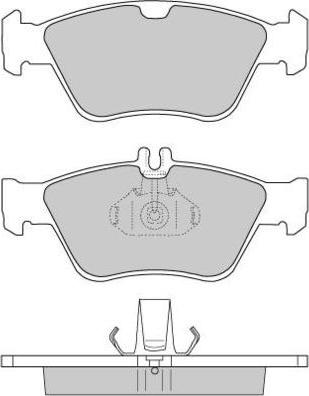 E.T.F. 12-0694 - Гальмівні колодки, дискові гальма autozip.com.ua