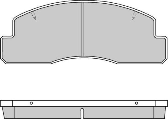 E.T.F. 12-0696 - Гальмівні колодки, дискові гальма autozip.com.ua