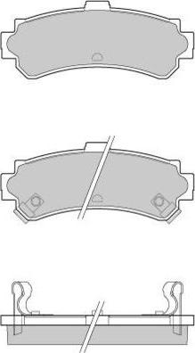 E.T.F. 12-0690 - Гальмівні колодки, дискові гальма autozip.com.ua