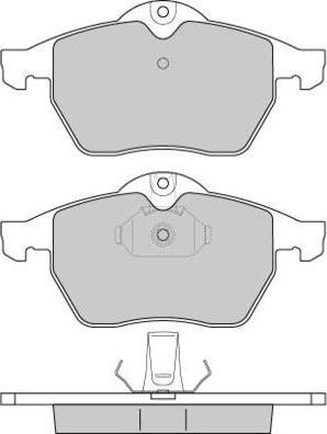 E.T.F. 12-0692 - Гальмівні колодки, дискові гальма autozip.com.ua