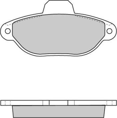 E.T.F. 12-0600 - Гальмівні колодки, дискові гальма autozip.com.ua