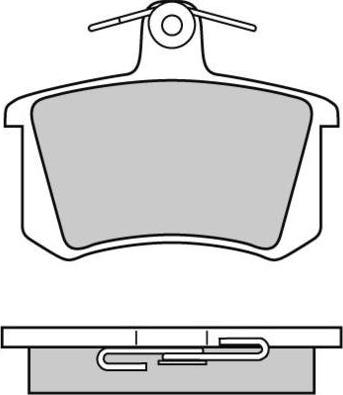 E.T.F. 12-0612 - Гальмівні колодки, дискові гальма autozip.com.ua