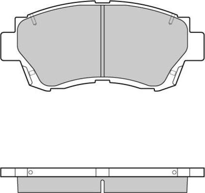 E.T.F. 12-0635 - Гальмівні колодки, дискові гальма autozip.com.ua