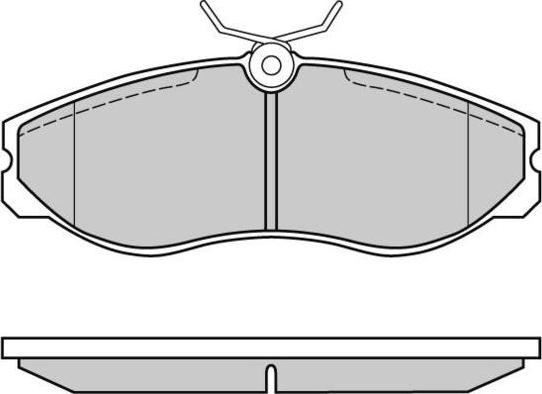 E.T.F. 12-0624 - Гальмівні колодки, дискові гальма autozip.com.ua