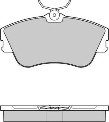 E.T.F. 12-0625 - Гальмівні колодки, дискові гальма autozip.com.ua