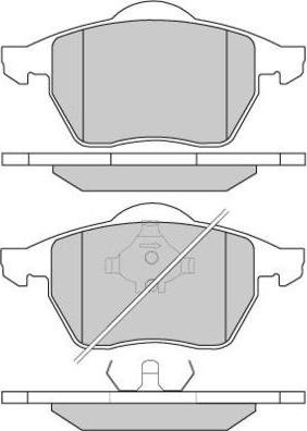 E.T.F. 12-0679 - Гальмівні колодки, дискові гальма autozip.com.ua