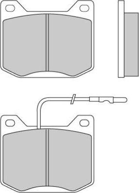 E.T.F. 12-0014 - Гальмівні колодки, дискові гальма autozip.com.ua