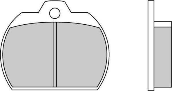 E.T.F. 12-0083 - Гальмівні колодки, дискові гальма autozip.com.ua