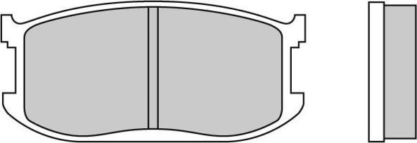 E.T.F. 12-0191 - Гальмівні колодки, дискові гальма autozip.com.ua