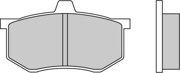 E.T.F. 12-0140 - Гальмівні колодки, дискові гальма autozip.com.ua
