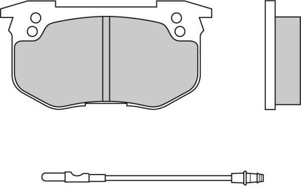 E.T.F. 12-0160 - Гальмівні колодки, дискові гальма autozip.com.ua