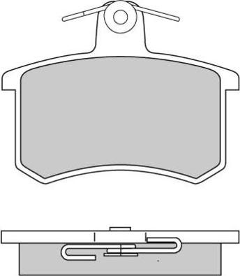 E.T.F. 12-0187 - Гальмівні колодки, дискові гальма autozip.com.ua