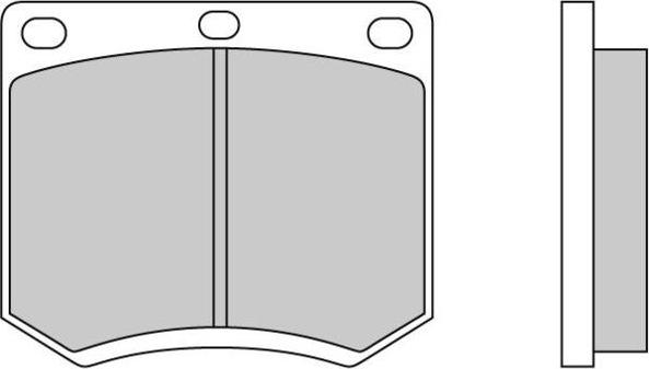 FTE 9001258 - Гальмівні колодки, дискові гальма autozip.com.ua