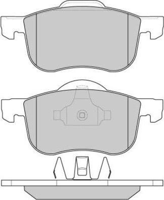 E.T.F. 12-0842 - Гальмівні колодки, дискові гальма autozip.com.ua