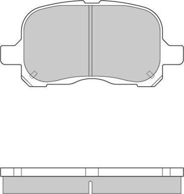 E.T.F. 12-0859 - Гальмівні колодки, дискові гальма autozip.com.ua